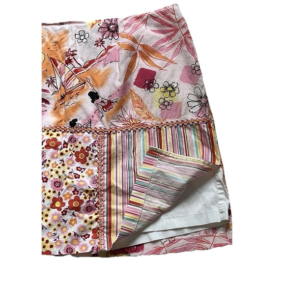 Requirements Tropical Print Skort Back Zip Women's Size‎ 14 - Picture 2 of 6